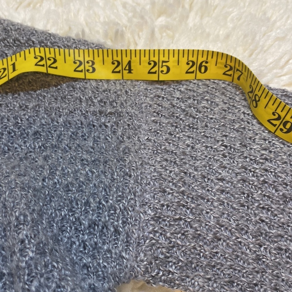 NWT MORAL FIBER GREY GRAY LONG SLEEVE CREWNECK SWEATER  Size M Excellent… - Picture 6 of 12